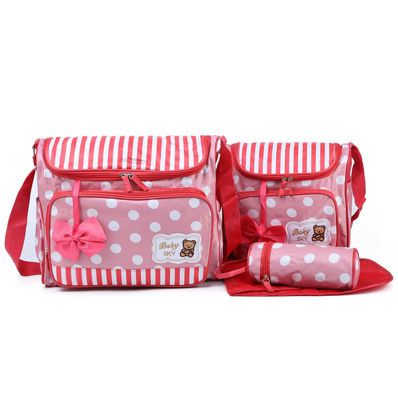 4PCS Waterproof Baby Diaper bag