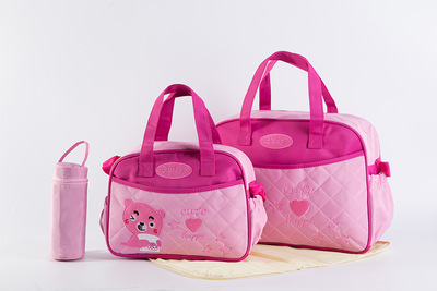 4PCS Waterproof Baby Diaper bags