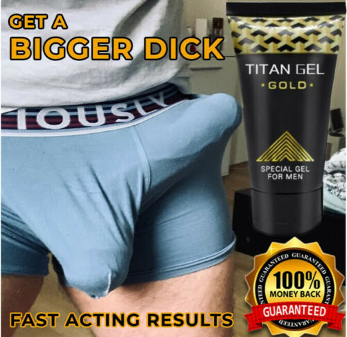 Original Titan Gel Penis Enlargement Cream Special Gel For Men Penis Enlargement Libido Boosting Cream - Gold -
