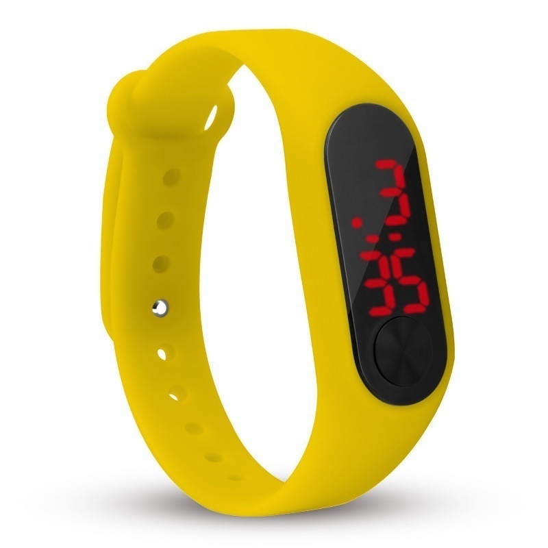 11 Color LED Digital Watch White/Red Light Touch Screen Wristwatch Men/Women/Kids Electronic Watch
