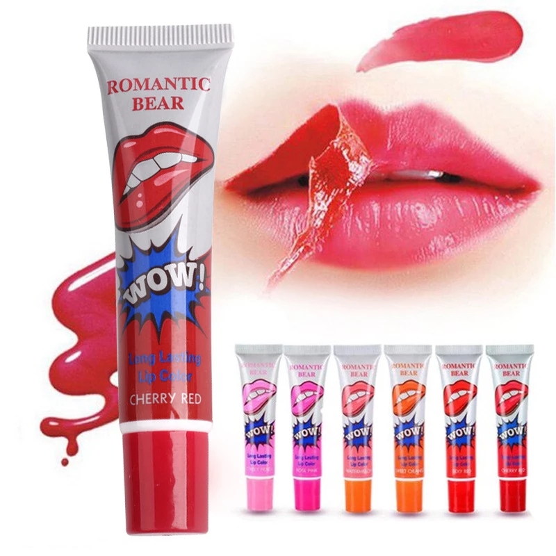 Amazing Peel Off Liquid Lipstick Waterproof Long Lasting Lip Gloss Mask Moisturizer Makeup Tear Pull Lip Lint Cosmetic