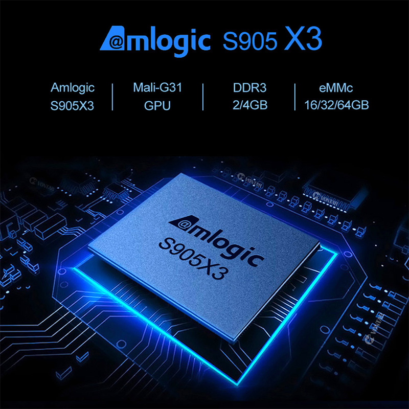 X96 Air Android TV Box Android 9.0 Amlogic S905X3 TV Box 4K Quad Core 2.4G&amp;5G Wifi BT4.1 4G 64G