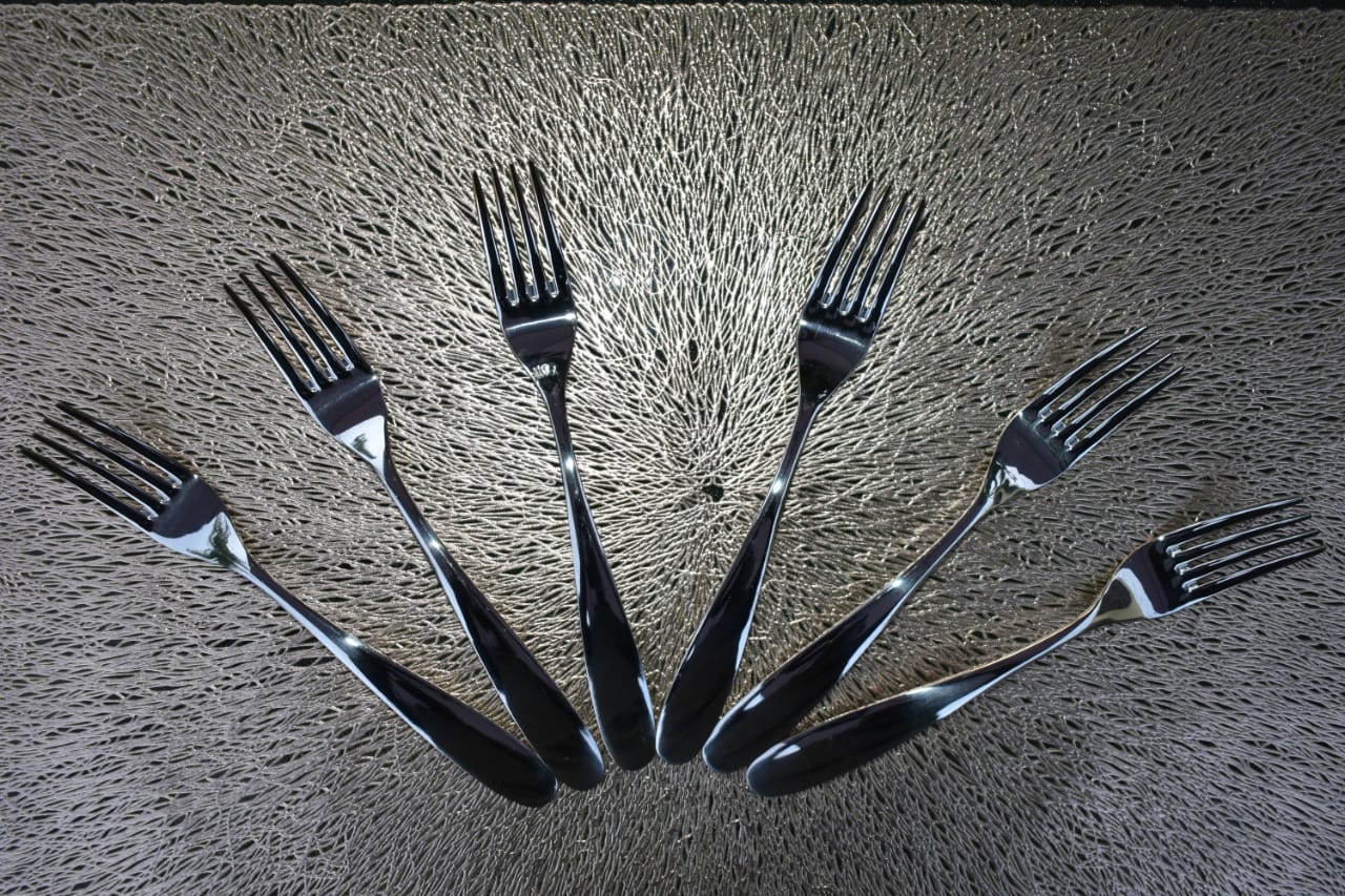 54 Set Stainless Steel Cutlery,Available: Table Spoon,Tea Spoon,Fork,Butter Knife, Fish Fork