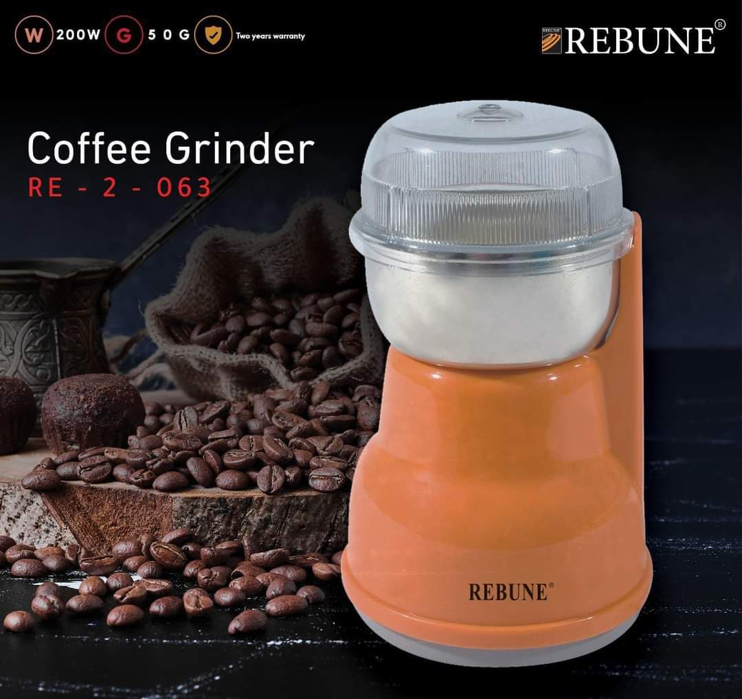 Electric coffee mill. Grinders spices,coffee,beans,nuts,dried fruits,ginger and Garlic
