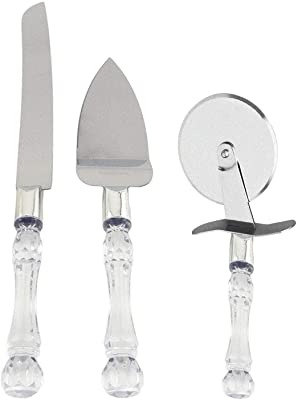 3IN1 Cake trowel, Cake knife &amp;Pizza/cake Cutter
