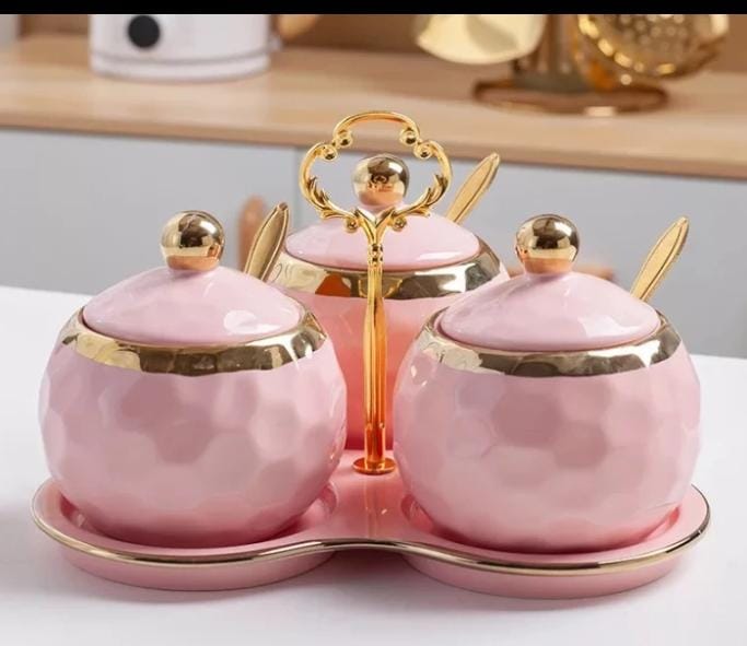 Kitchen Supplies Seasoning Jar set. ideal for sugar/coffee/tea or spices