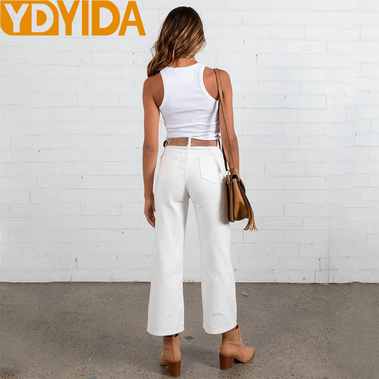 2Pcs New Arrival Ladies O-neck Cotton Camisole Sexy Slimming Solid Ribbing Versatile Easy Match Tank Top Crop Top Blank Singlet Base Shirt Singlet Camisole