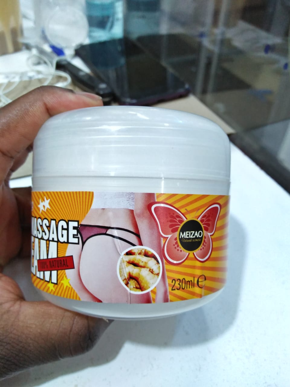 Ginger Hips Massage Cream 230ml