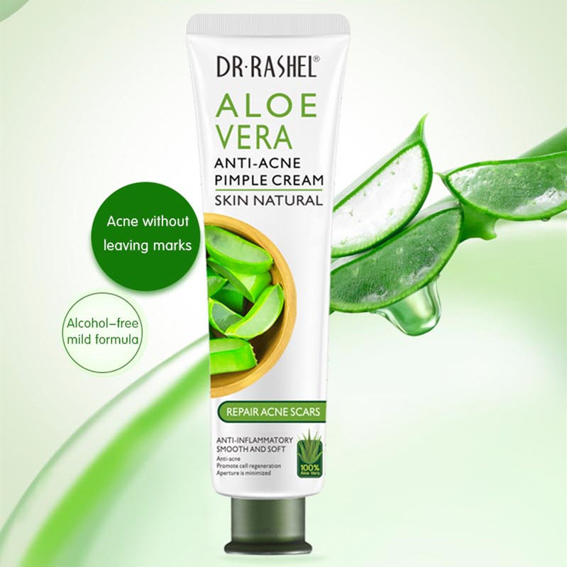 Dr-Rashel Aloe Vera Anti-Acne Pimple Cream 30g Green
