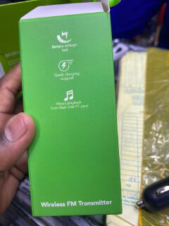 F17 Bluetooth FM Player + Lighter Charger car modulator fm extender with bluetooth connectivity and battery capacity checker.