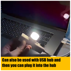 USB small light bulb, bedroom sleep lamp, LED energy-saving lamp, eye protection, home bedside lamp, white light, warm light, study lamp, power saving