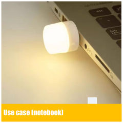 USB small light bulb, bedroom sleep lamp, LED energy-saving lamp, eye protection, home bedside lamp, white light, warm light, study lamp, power saving