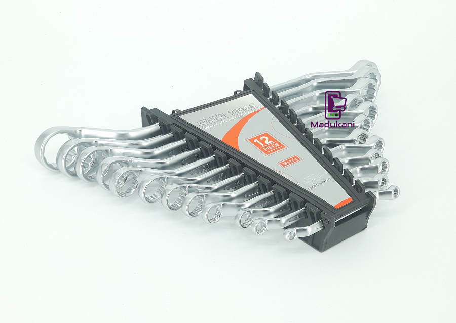 12PCS Double Fixed Spanner Wrench Set