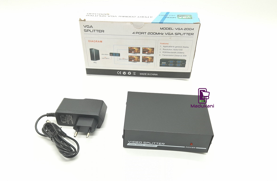 4 Port 200mhz VGA Splitter