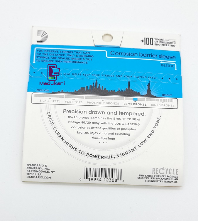 DAddario EZ910 Light Gauge Acoustic Guitar Strings
