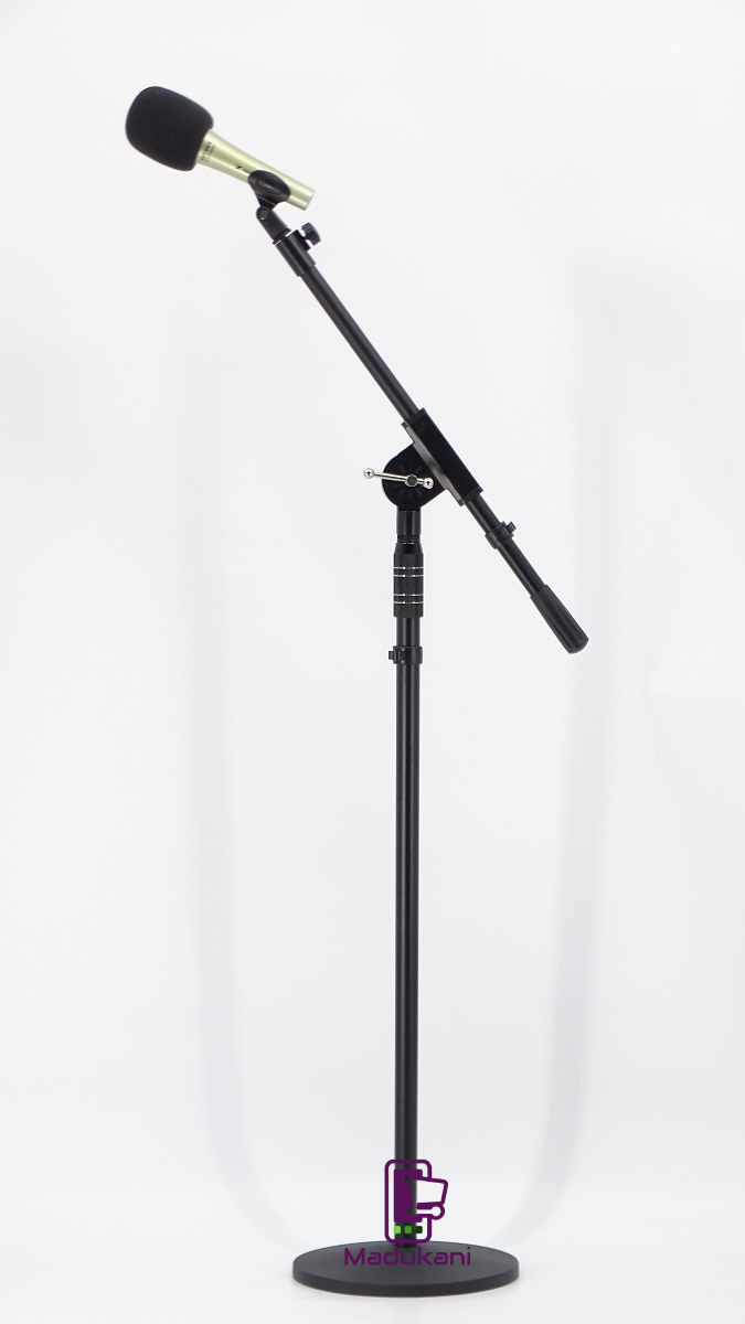 Boyong Extra Heavy Duty Microphone Stand with Cast Iron Round Base