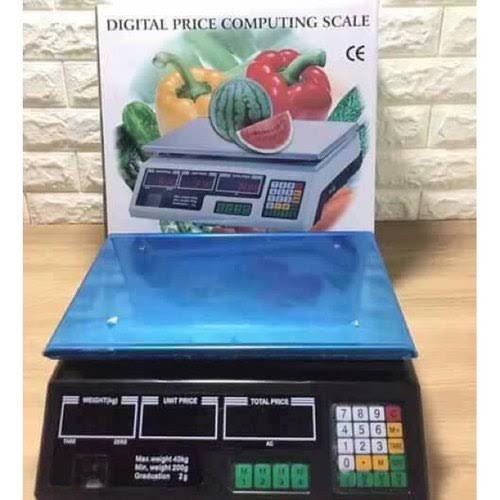 Digital price computing scale weighs up to 30kgs for kitchen and commercial use