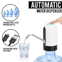 Automatic rechargeable kitchen water dispenser