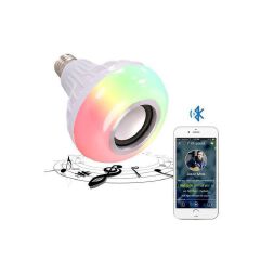 Bluetooth Music LED Bulb With USB Port &amp; Remote Control