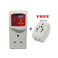 TV Guard, Surge Protector + FREE Multiplug