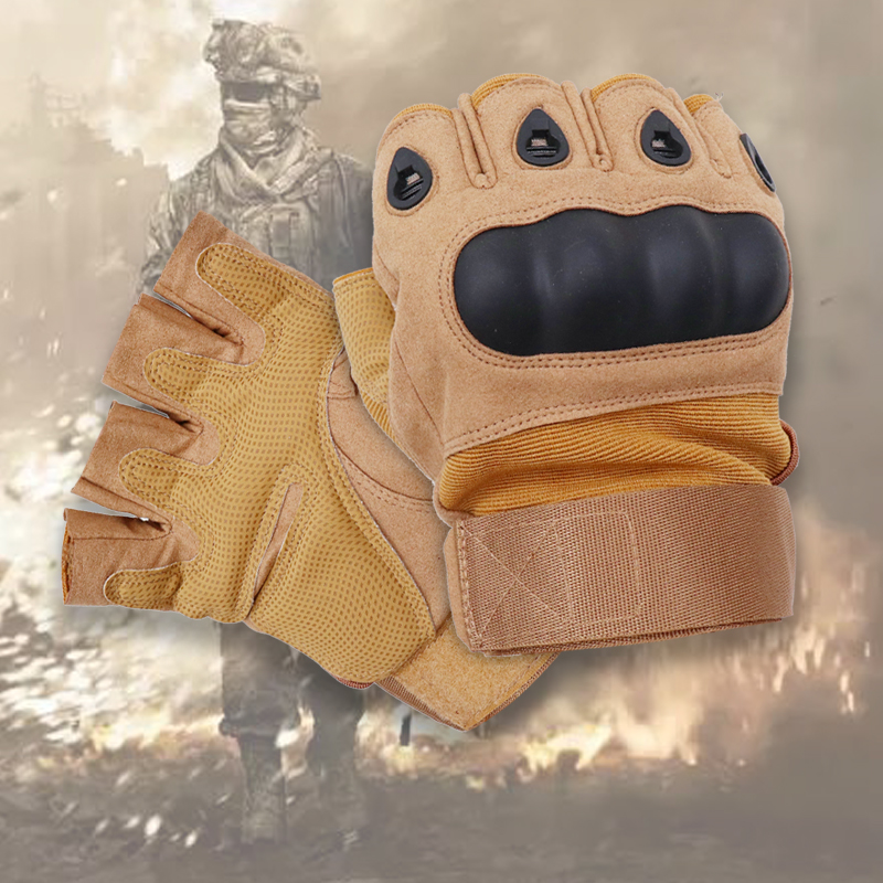 Outdoor Motorcycle Hard Knuckle Gloves Motorbike Motocross Military Tactical Cycling Gloves