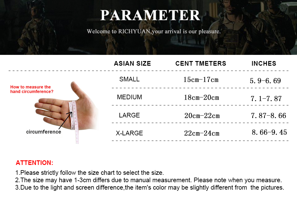Outdoor Motorcycle Hard Knuckle Gloves Motorbike Motocross Military Tactical Cycling Gloves