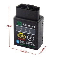 ELM327 V2.1 OBD2 Bluetooth Car Scanner Android Auto Torque Diagnostic Scan Tool