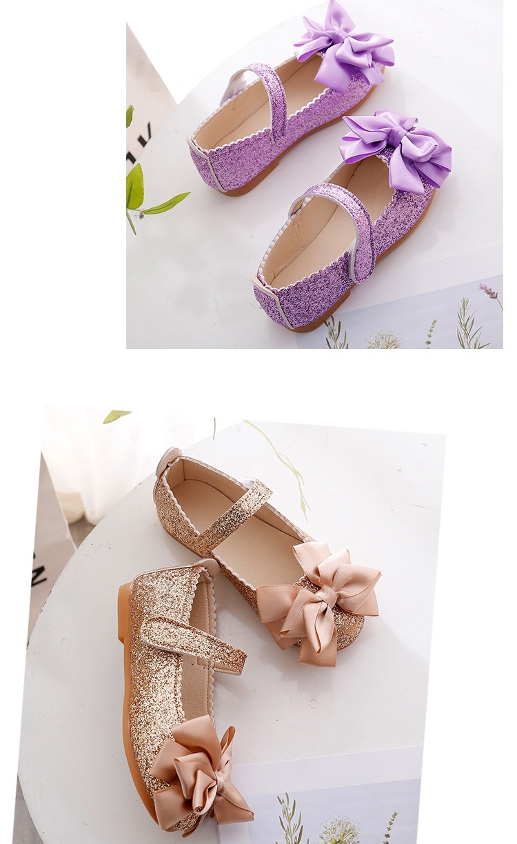 Fashion Children glittering kids shoes girls sneakers shoes bow Princess dancing Shoes dress shoes