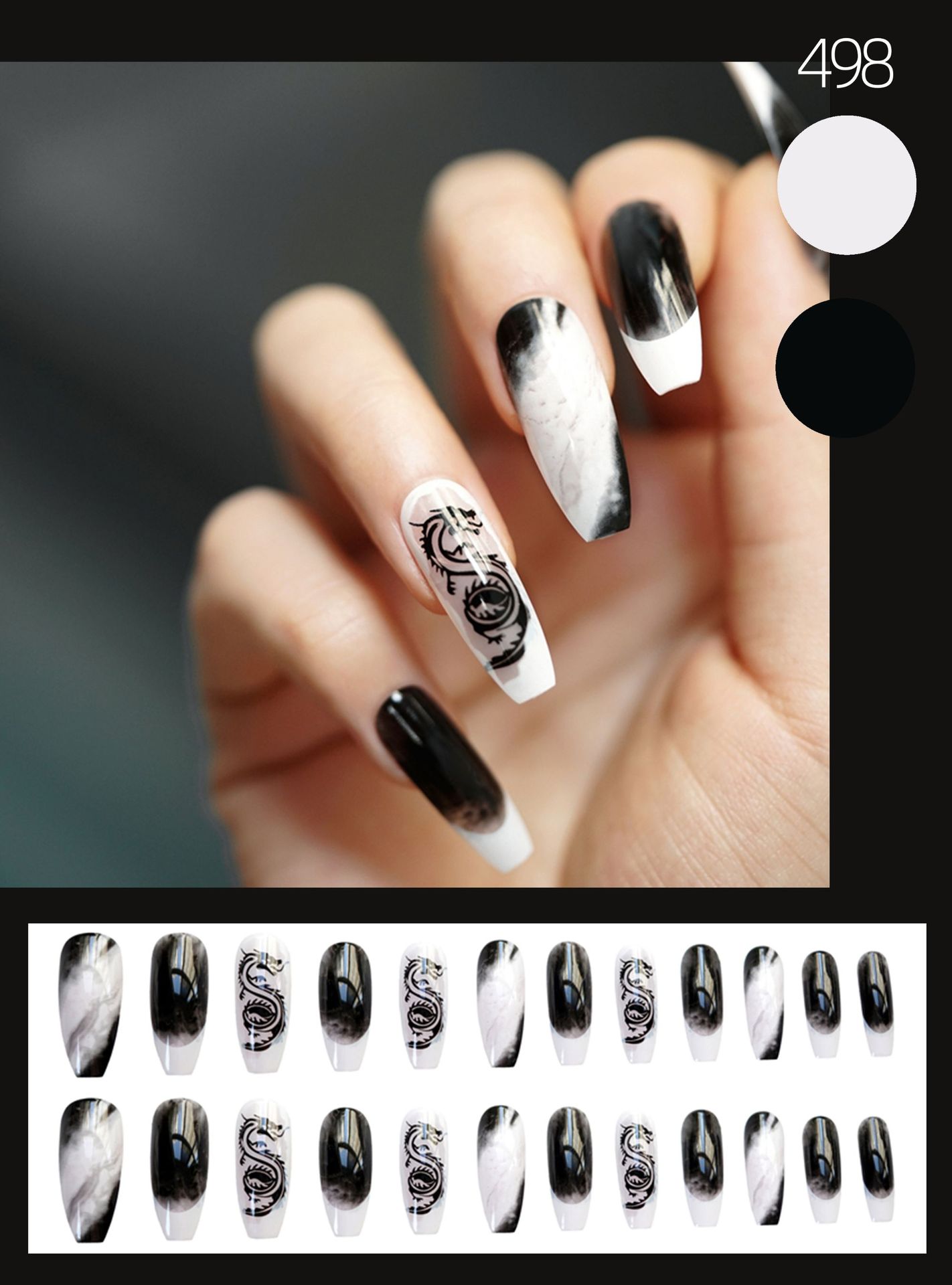 Fake Nail Patch Wearing Nail Patch Finished Nail Patch Pieces Nail Patch
