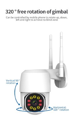 IP Camera Wifi Auto Tracking Wireless Wifi Security Camera Onvif 5X Zoom Network CCTV Surveillance