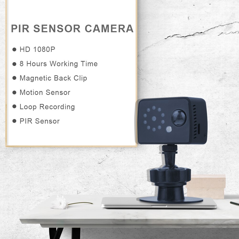 Mini Battery Camera Body Sensor  Computer Webcamera Night Vision Infrared Cameras Small Standby 7Day