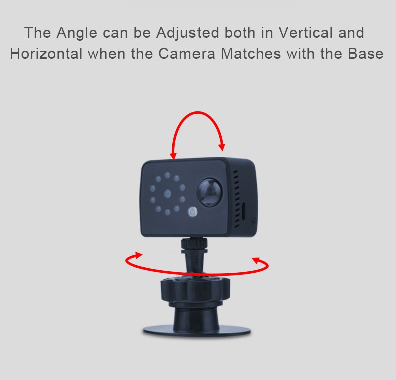 Mini Battery Camera Body Sensor  Computer Webcamera Night Vision Infrared Cameras Small Standby 7Day