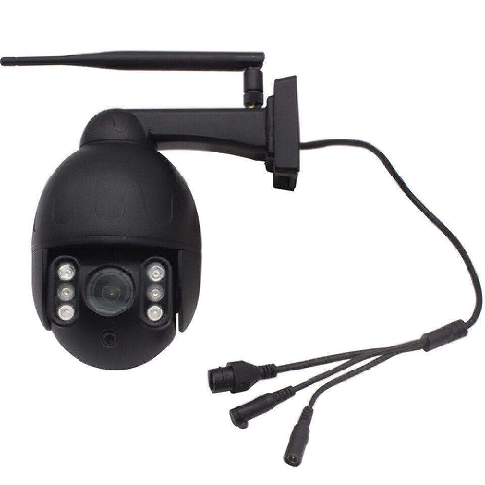 Wifi Dome IP Camera High Speed 5X Digital Zoom Motion Detection Night Vision CCTV Home Security Came