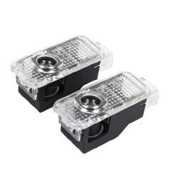 LED Car Door Projector Ghost Shadow Light For AUDI Q3 Q5 Q7 Q8 A4 B5 B6 B7