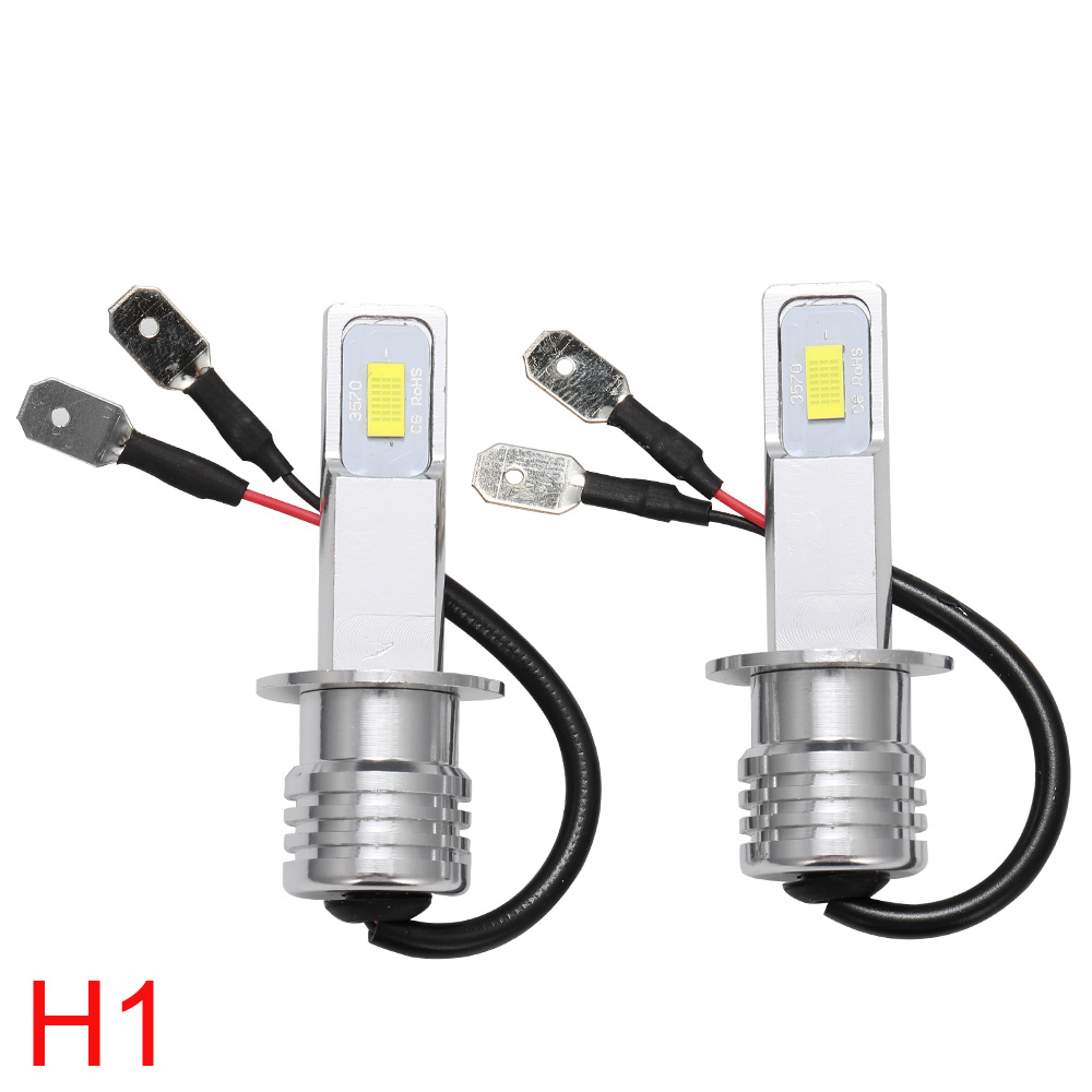 2Pcs Mini Car Headlight Bulbs LED Lamp with CSP Chip 12000LM Auto Fog Lights 6000K 8000K