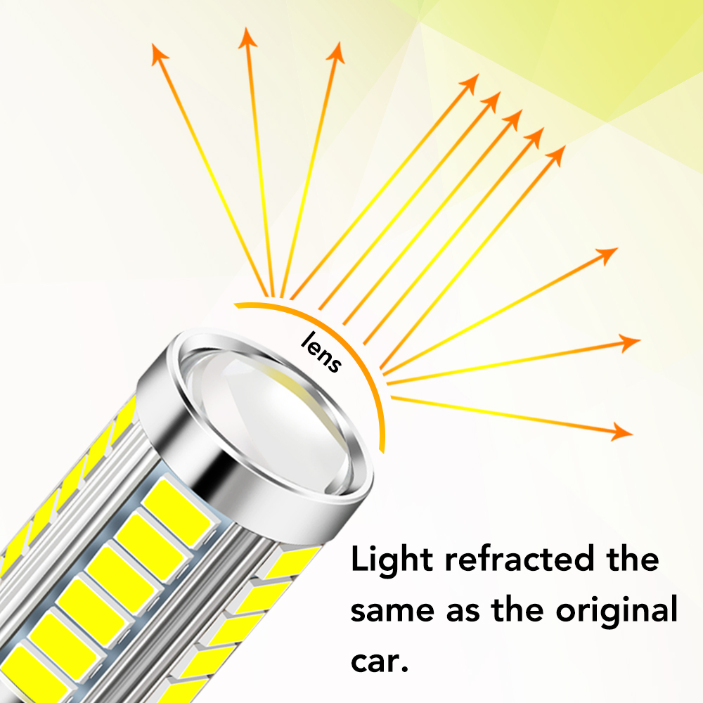2Pcs H8 H11 Car Led Fog Lights Bulb for BMW 1 3 5 6 7 SERIES E90 E92 E93