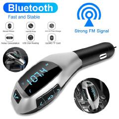 X5 LCD Display Car Bluetooth Kit Handsfree Call FM Radio MP3 Player USB Charger Car Accessories