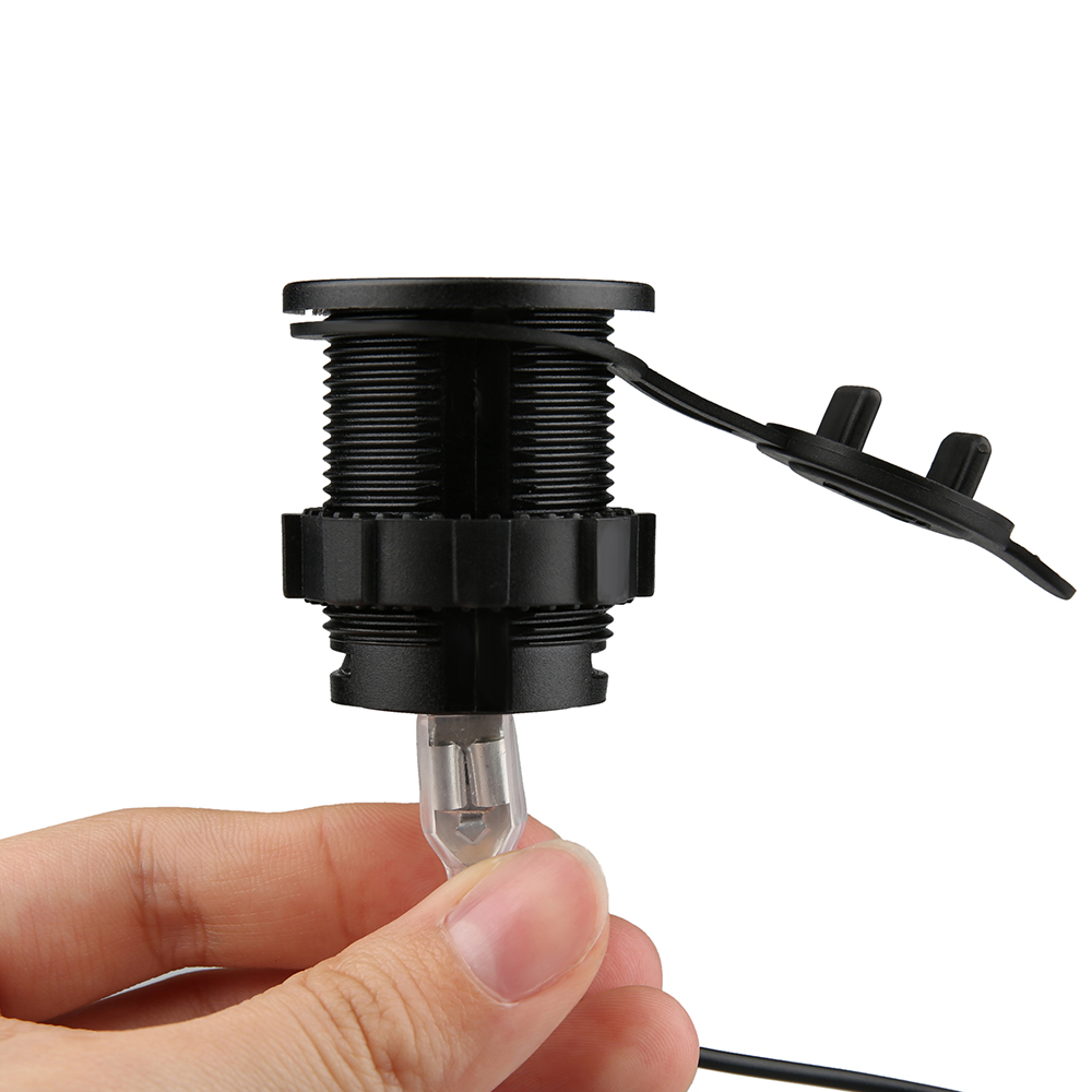 12V/24 Dual USB Port Car Charger LED Voltmeter Car Adapter For Samsung Huawei Xiaomi