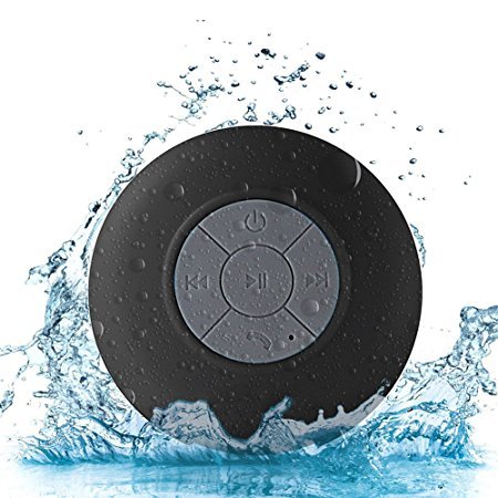 Mini Bluetooth Speaker Portable Waterproof Wireless Hands-Free Speaker Shower Bathroom Car Outdoor