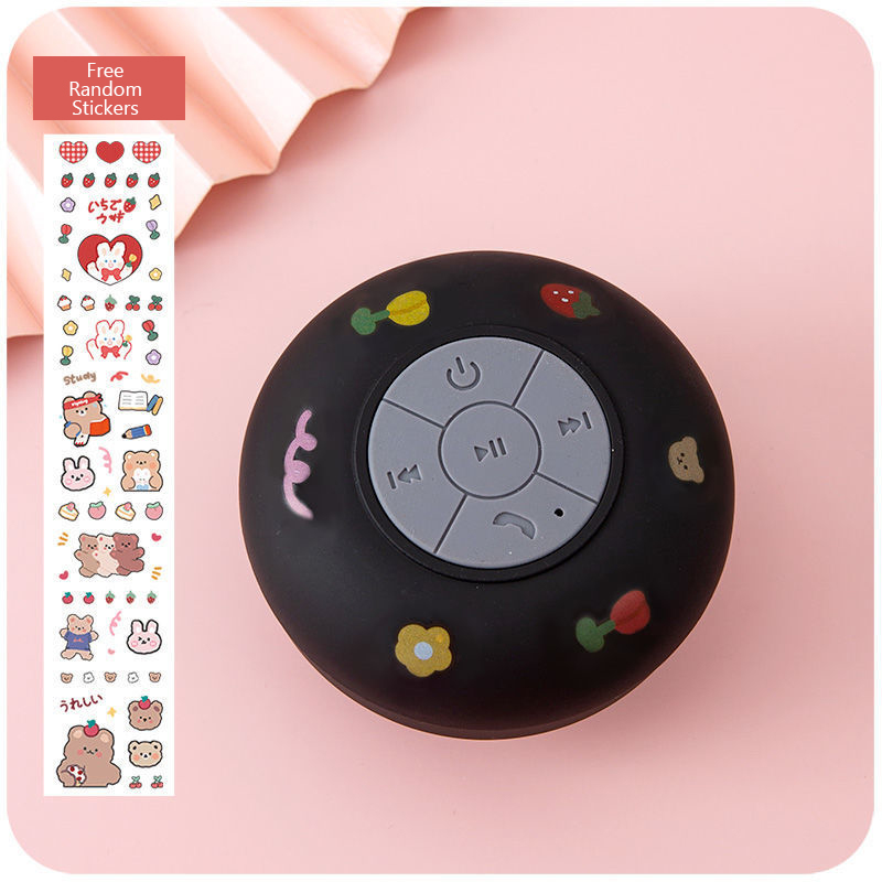 Mini Bluetooth Speaker Portable Universal Waterproof Wireless Hands-Free Speaker Shower Bathroom Swimming Pool Car Beach Outdoor