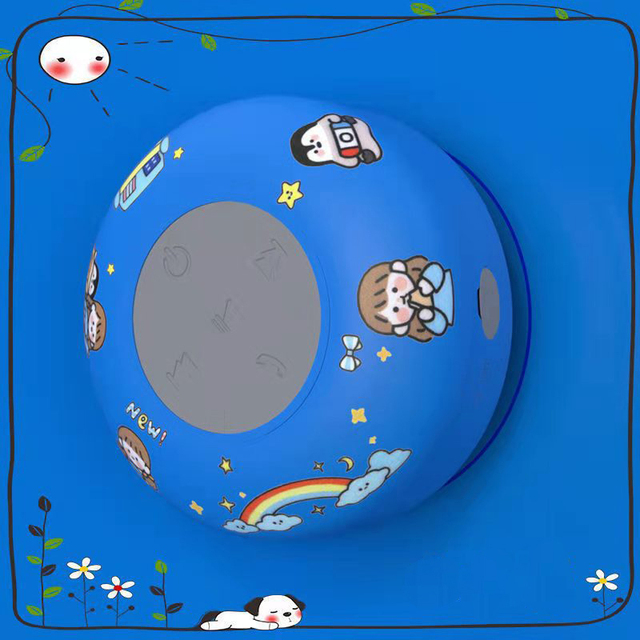 Mini Bluetooth Speaker Portable Universal Waterproof Wireless Hands-Free Speaker Shower Bathroom Swimming Pool Car Beach Outdoor