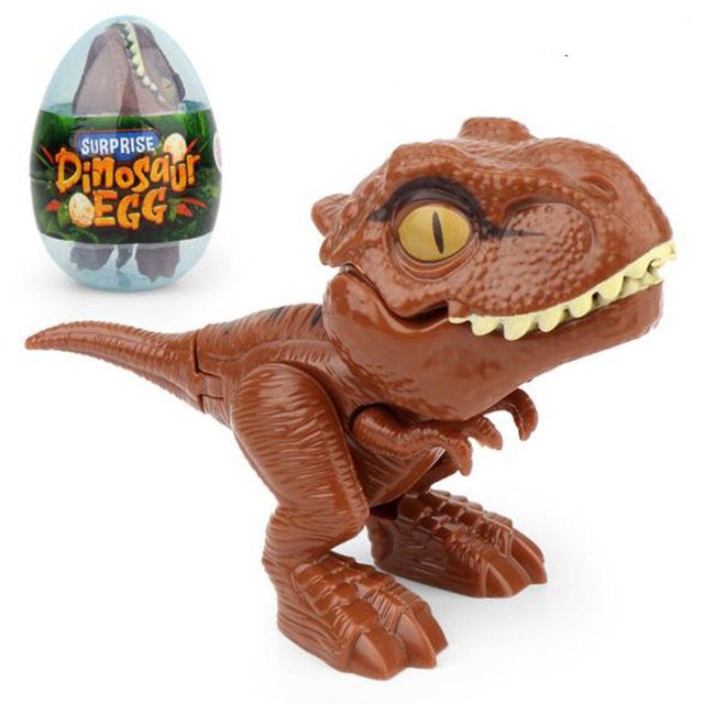 Finger Dinosaur Anime Action Figures Toys Funny Dino Eggs Creative Tricky Tyrannosaurus Model Fidget Toy