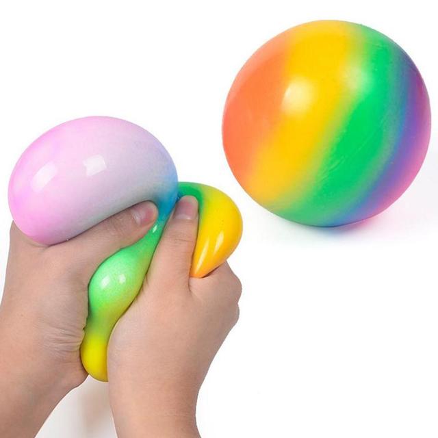 Antistress Pressure Needoh Ball Stress Relief Change Colour Squeeze Balls Dna For Kids Adults Hand Fidget Toy Squishy Stressball