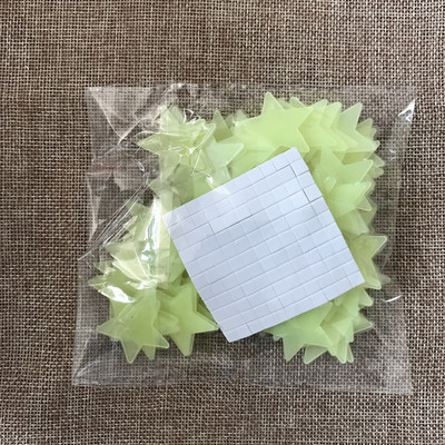100pcs/set Glow in the Dark Toys Luminous Star Stickers Bedroom Sofa Fluorescent Painting Toy PVC for Kids Bedroom Decor Gifts