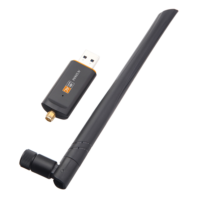 1200Mbps Antenna USB 3.0 Wifi Adapter Wi-fi Dongle Receiver 2.4Ghz/5Ghz Dual Band Network Card RTL8812 5dBi Antenna For Laptop PC