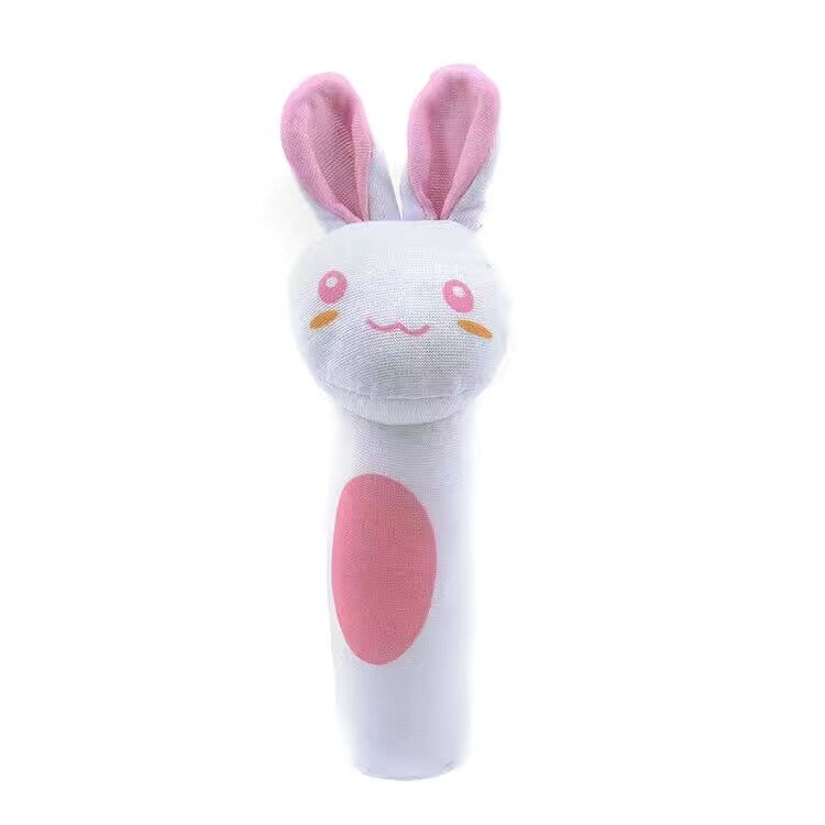 Cartoon Animal Hand Bell Rattle Soft Rattle Toy Baby Rattle Mobiles Baby Toys Cute Plush Bebe Toys 0-12 Months