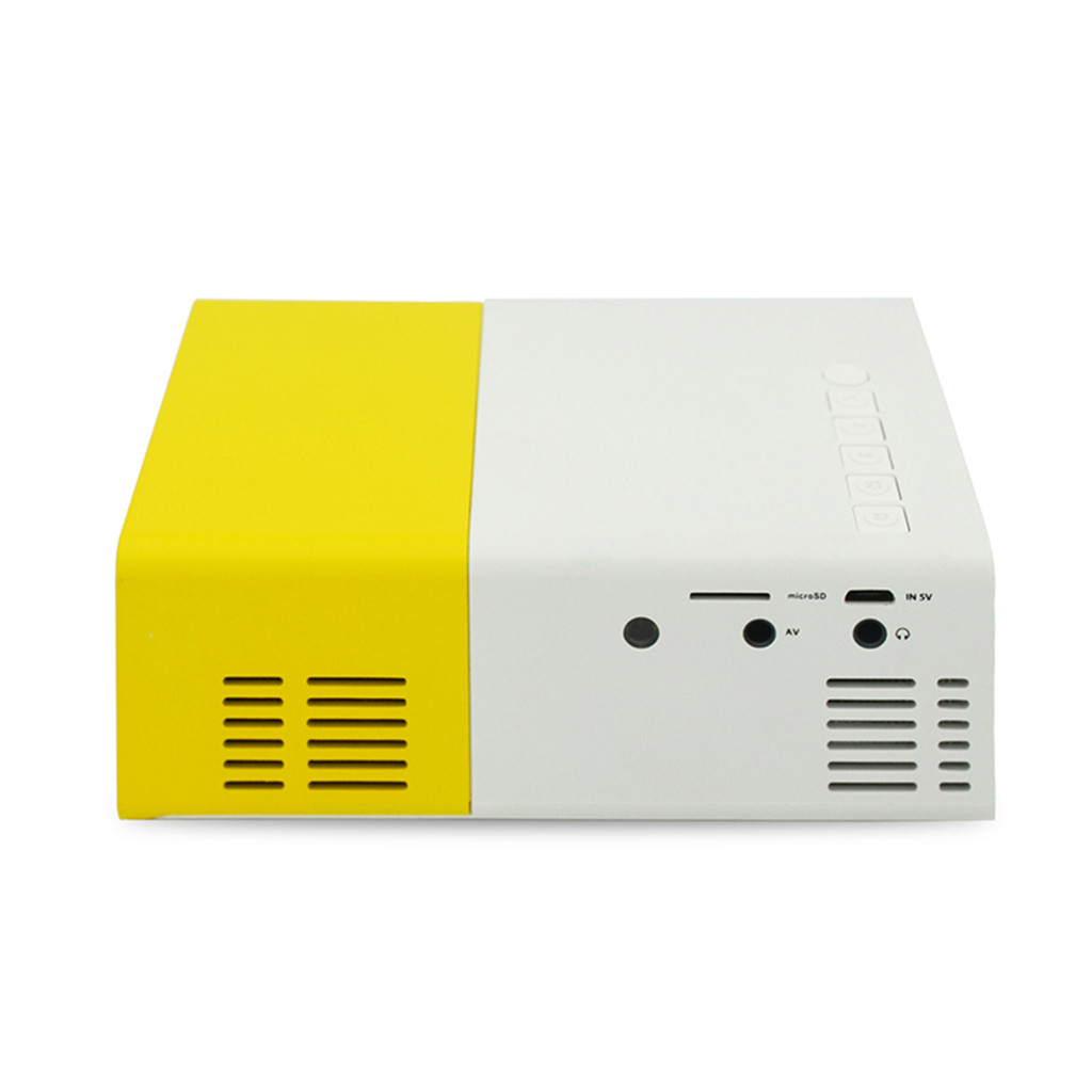 Mini Pocket Projector HD 1080P 600 Lumens LCD Movie Video Home Theater Room Media Player Smart Phone Beamer Hot