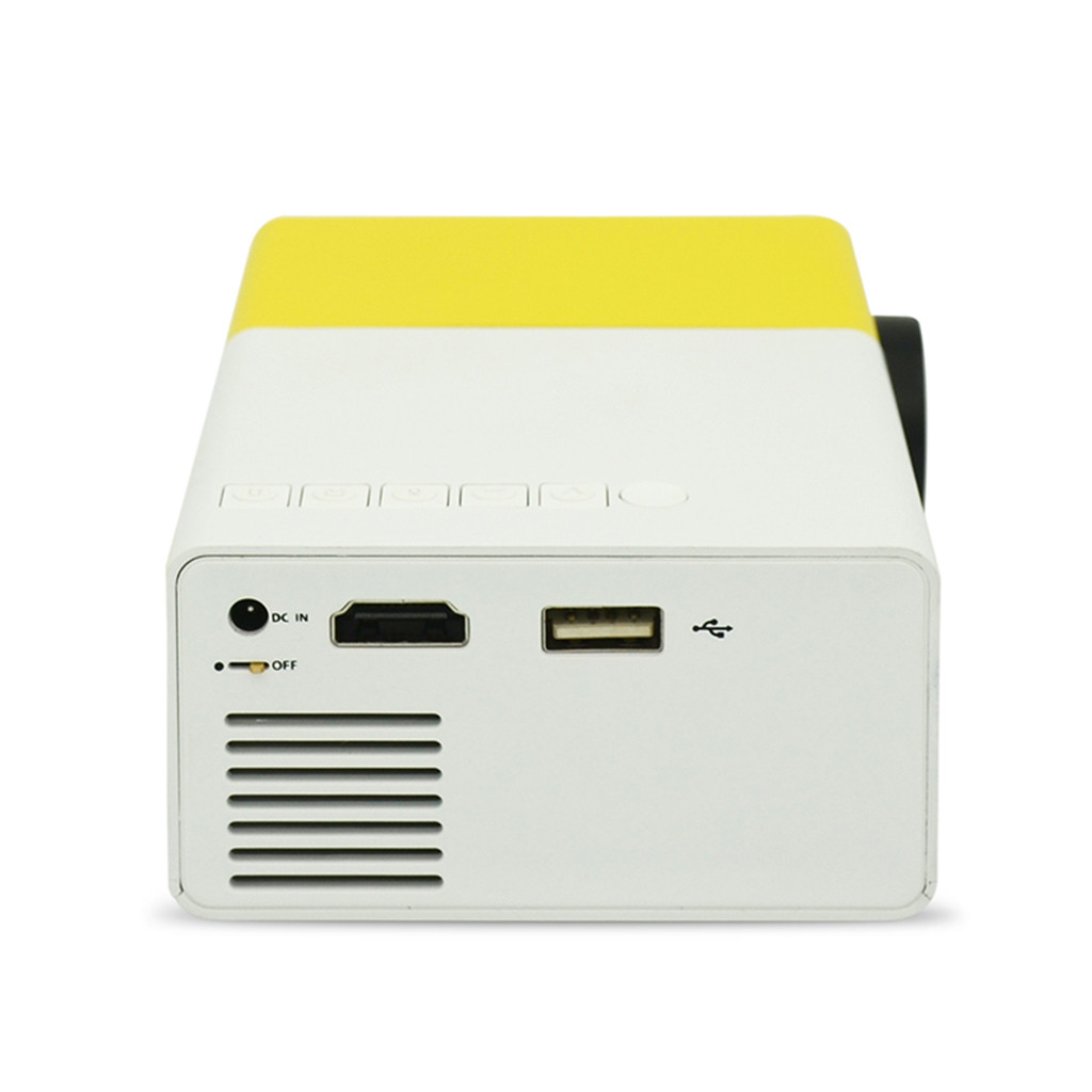 Mini Pocket Projector HD 1080P 600 Lumens LCD Movie Video Home Theater Room Media Player Smart Phone Beamer Hot