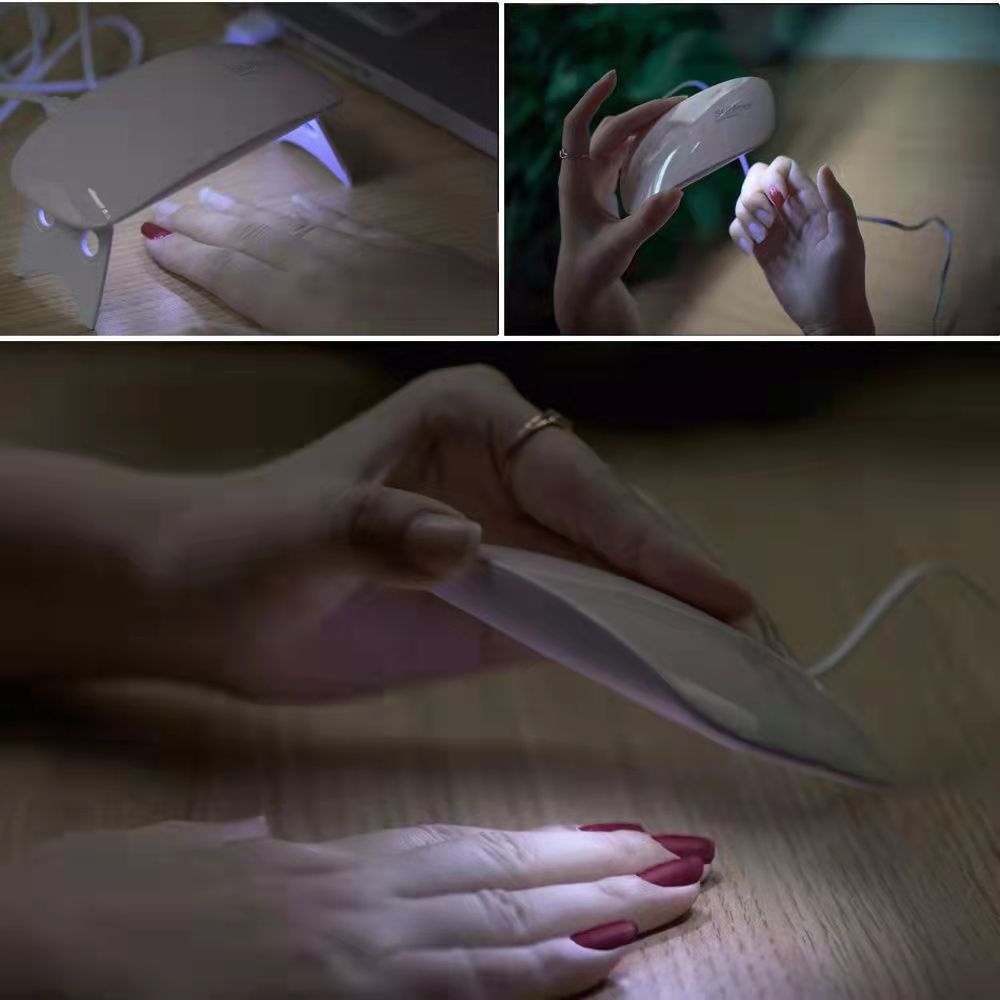 UV Lamp Micro USB Gel Varnish Curing Machine Nail Art Equipment For Home Manicure Nail Tool