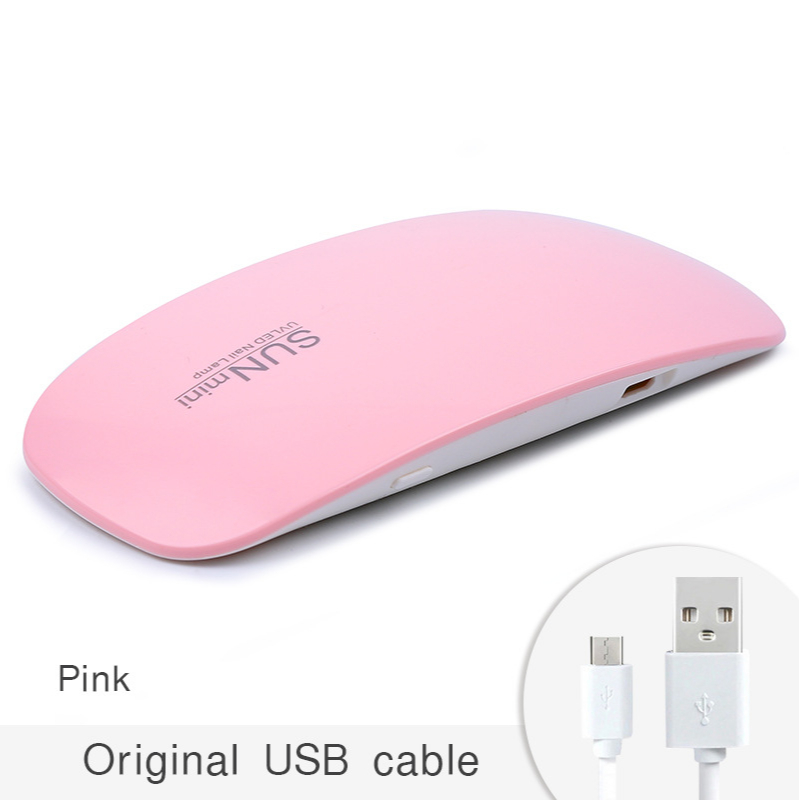 UV Lamp Micro USB Gel Varnish Curing Machine Nail Art Equipment For Home Manicure Nail Tool view 7